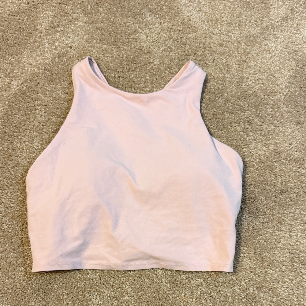 Women's Pink Sleeveless Top